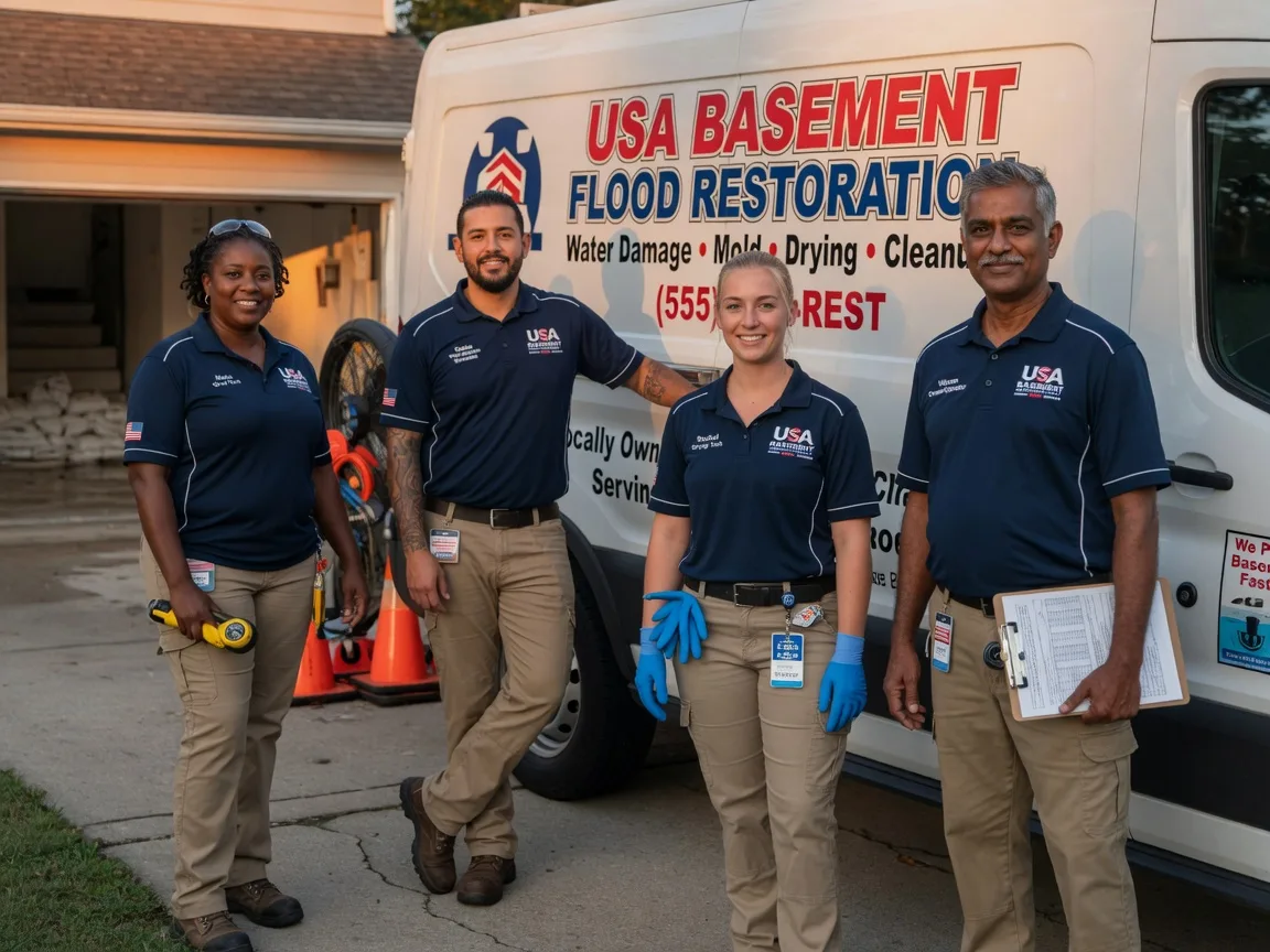 Basement Flood Cleanup company in Cowarts, AL